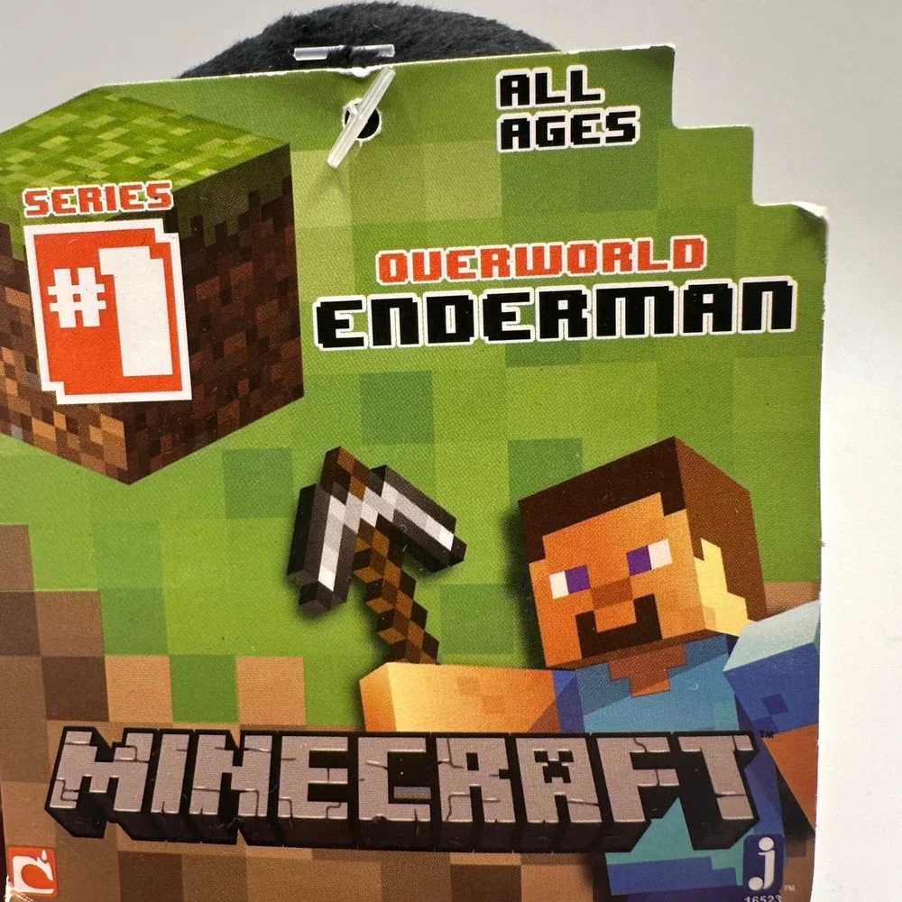 NWT Minecraft Overworld Enderman Plush Series 1 Jazwares Mojang 2014 Stuffed Toy